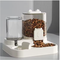 Cat Food & Water Station – 2-in-1 Feeder